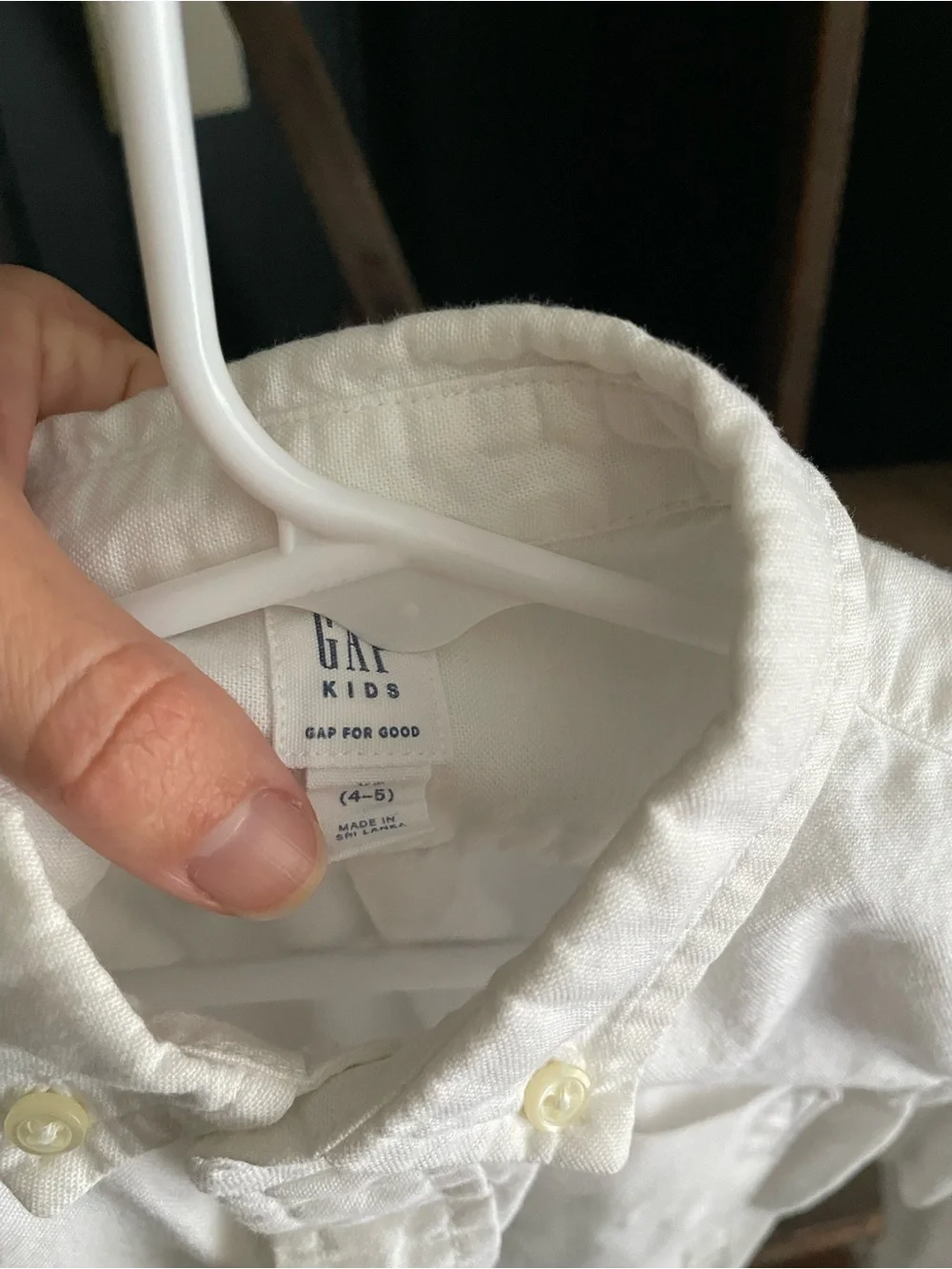 GAP classic white